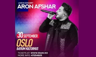 Aron Afshar live concert in Oslo